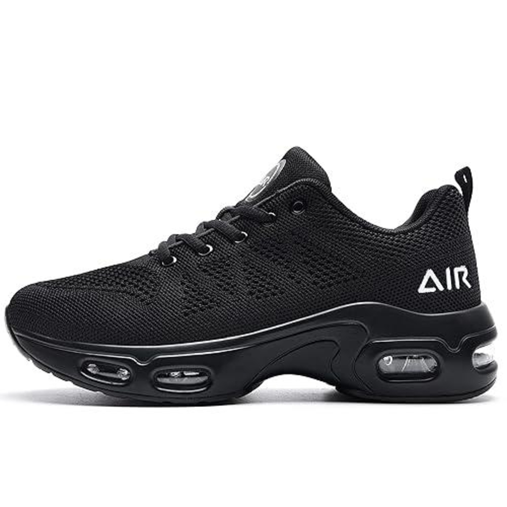 Black Women's Sneakers Air Cushion Size 8.5